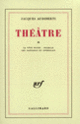 Couverture Théâtre (Jacques Audiberti)
