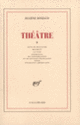 Couverture Théâtre (Eugène Ionesco)