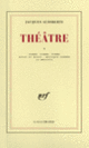 Couverture Théâtre (Jacques Audiberti)