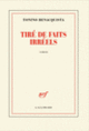 Couverture Tiré de faits irréels (Tonino Benacquista)
