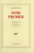 Couverture Tome premier ()