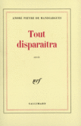 Couverture Tout disparaîtra ()