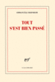 Couverture Tout s'est bien passé (Emmanuèle Bernheim)