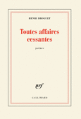 Couverture Toutes affaires cessantes ()