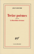 Couverture Treize poèmes / La Marseillaise bretonne ()