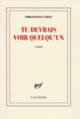 Couverture Tu devrais voir quelqu'un (Emmanuelle Urien)
