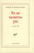 Couverture Tu ne mourras pas ()