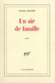 Couverture Un air de famille (Roger Grenier)