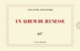 Couverture Un album de jeunesse (Guillaume Apollinaire)