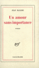 Couverture Un amour sans importance (Jean Maxime)