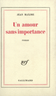 Couverture Un amour sans importance ()