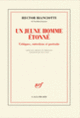 Couverture Un jeune homme étonné (Hector Bianciotti)
