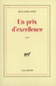 Couverture Un prix d'excellence (Jean-Louis Bory)
