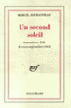 Couverture Un second soleil (Marcel Jouhandeau)