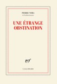 Couverture Une étrange obstination ()