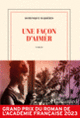 Couverture Une façon d'aimer (Dominique Barbéris)