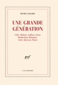 Couverture Une Grande génération ()