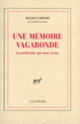 Couverture Une Mémoire vagabonde (Maurice Rheims)