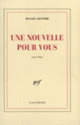 Couverture Une Nouvelle pour vous (Roger Grenier)