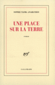Couverture Une place sur la terre ()