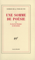 Couverture Une Somme de poésie ()