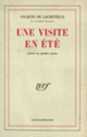 Couverture Une visite en été (Jacques de Lacretelle)