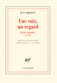 Couverture Une voix, un regard ()