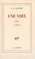 Couverture Une voix ()