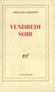Couverture Vendredi soir (Emmanuèle Bernheim)
