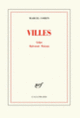 Couverture Villes (Marcel Cohen)