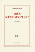 Couverture Vous n'écrivez plus? ()