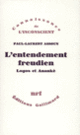 Couverture L'Entendement freudien (Paul-Laurent Assoun)