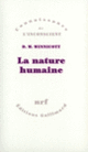 Couverture La nature humaine (D.W. Winnicott)