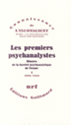 Couverture Les premiers psychanalystes (Collectif(s) Collectif(s))