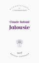 Couverture Jalousie (Claude Rabant)