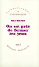 Couverture On est prié de fermer les yeux (Max Milner)