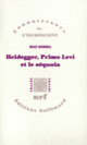 Couverture Heidegger, Primo Levi et le séquoia (Max Dorra)