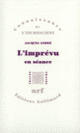 Couverture L'imprévu (Jacques André (1946 - ....))