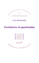 Couverture Lectures et portraits (D.W. Winnicott)