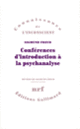 Couverture Conférences d'introduction à la psychanalyse (Sigmund Freud)