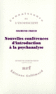 Couverture Nouvelles conférences d'introduction à la psychanalyse (Sigmund Freud)