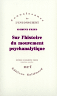 Couverture Sur l'histoire du mouvement psychanalytique ()