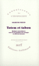 Couverture Totem et tabou (Sigmund Freud)