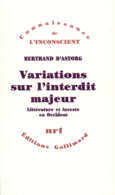 Couverture Variations sur l'interdit majeur ()