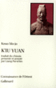 Couverture K'iu Yuan ( Kouo Mo-jo)