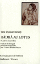 Couverture Râdhâ au lotus et autres nouvelles (Tara Shankar Banerji)