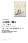 Couverture Les Heures oisives (, Urabe Kenkô)