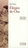 Couverture Élégies de Chu (,Qu Yuan,Yu Song)