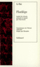Couverture Florilège ( Li Bai)