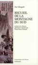 Couverture Recueil de la montagne du Sud ( Dai Mingshi)